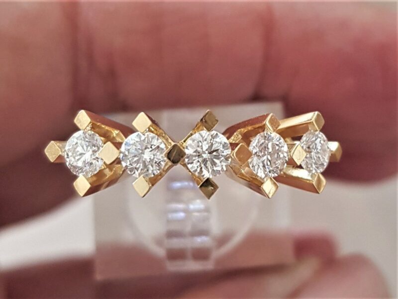 1,03 carat diamant ring 5 stk 1.jpgby