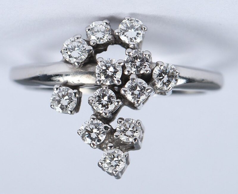Brilliant Slebet Diamant Ring 0,60 carat 3 (3)