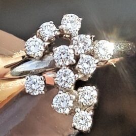 Brilliant Slebet Diamant Ring 0,60 carat 3 (4)
