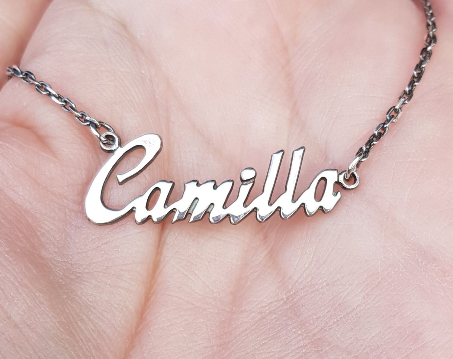 Navnehalskæde Camilla