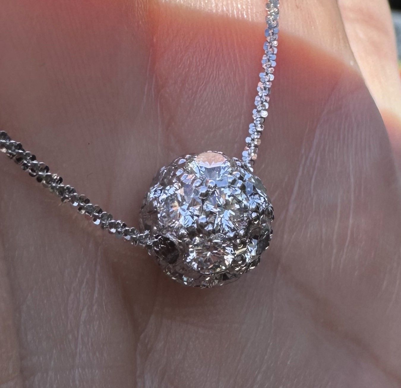 diamant kugle 3,20 carat