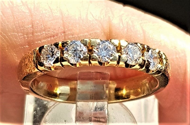 scrouples 0,55 carat diamant ring