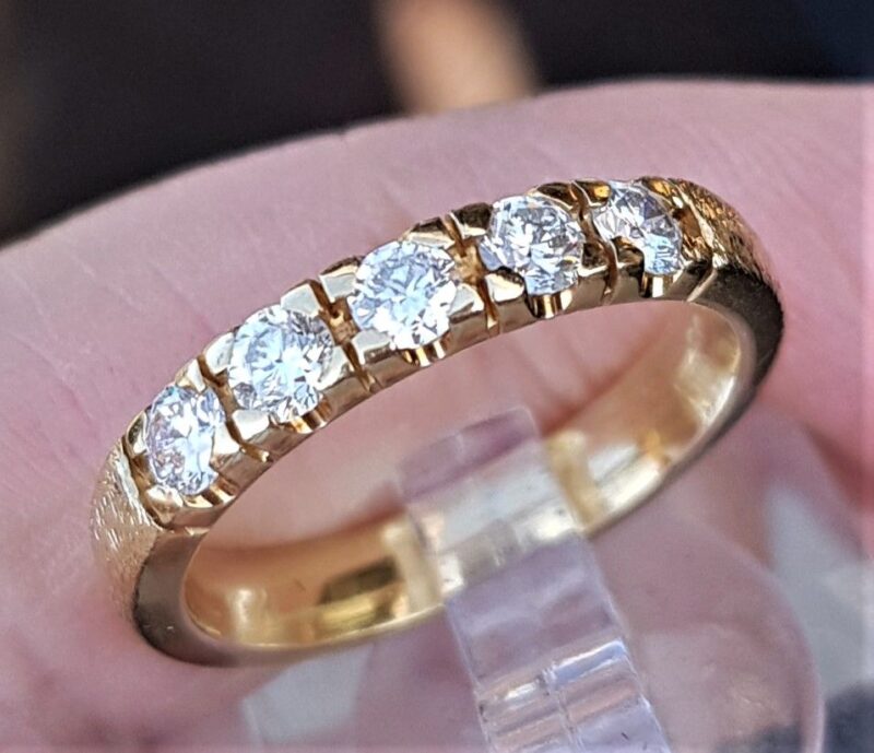 scrouples 0,55 carat diamant ring